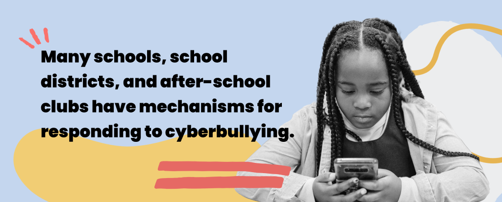 respond to cyberbulling
