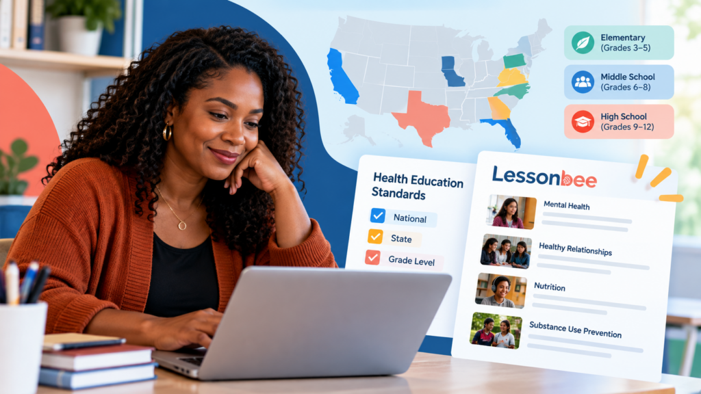 new lessonbee health education standards